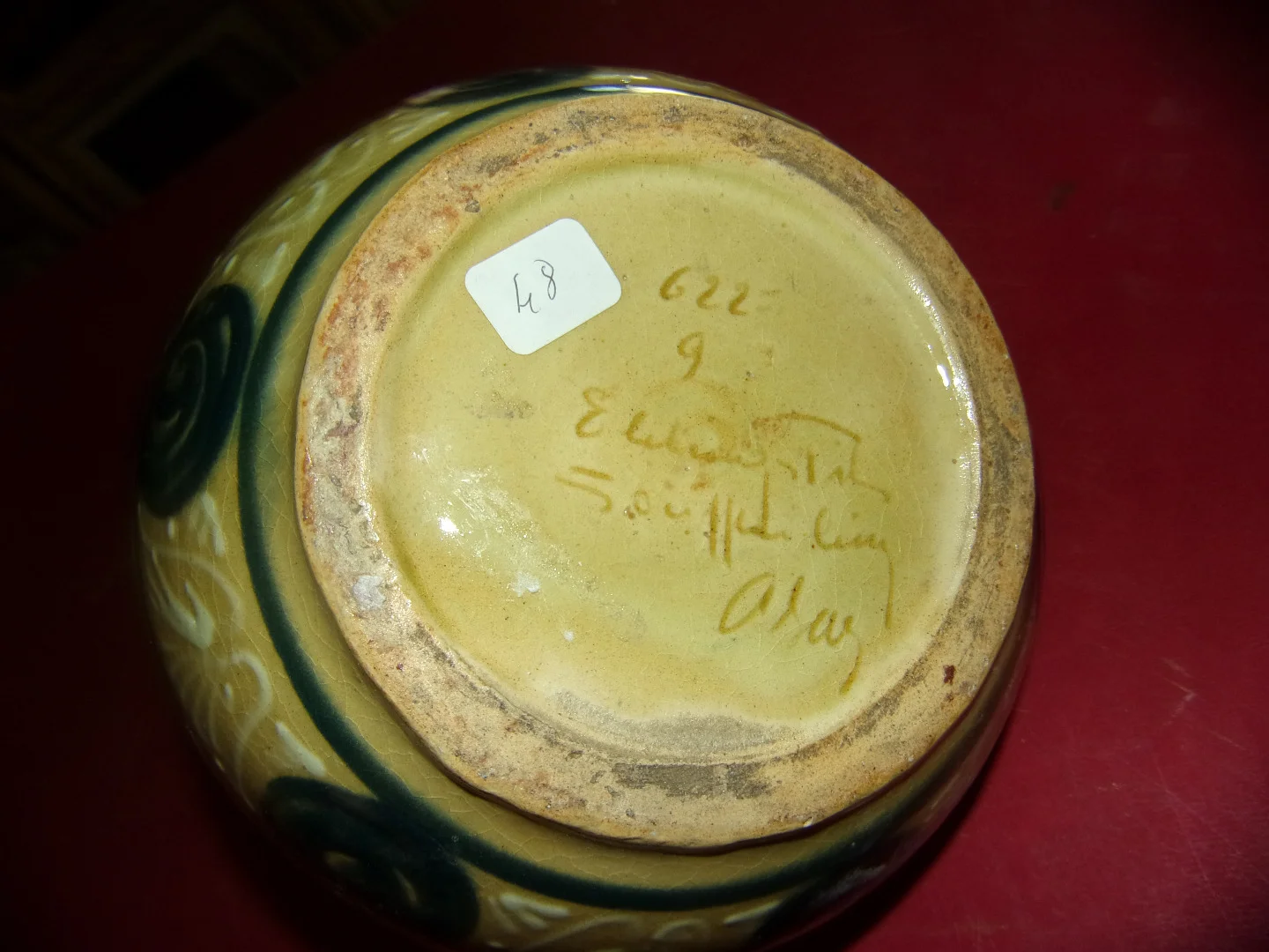 Grès, Vase Atelier Soufflenheim, Par  Elchinger Fils, époque Début Art Déco.