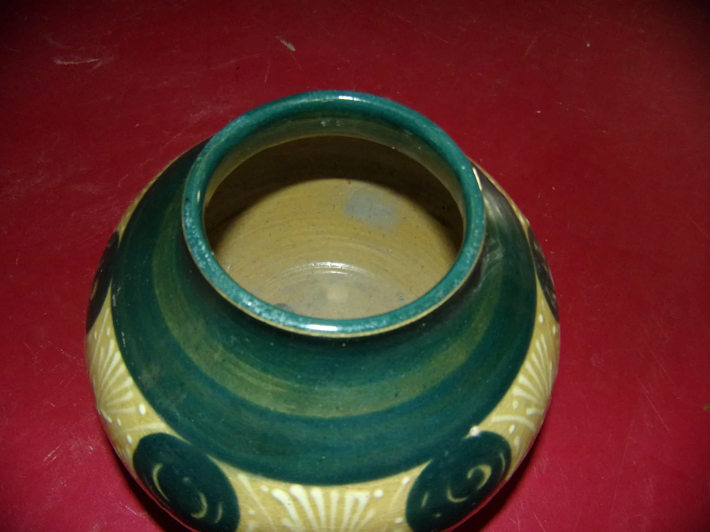 Grès, Vase Atelier Soufflenheim, Par  Elchinger Fils, époque Début Art Déco.