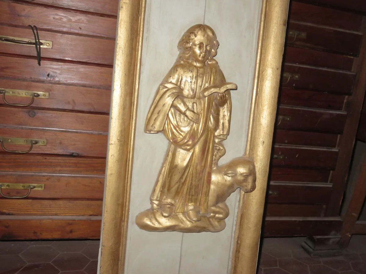 EIGHTEENTH CENTURY WOOD PANEL