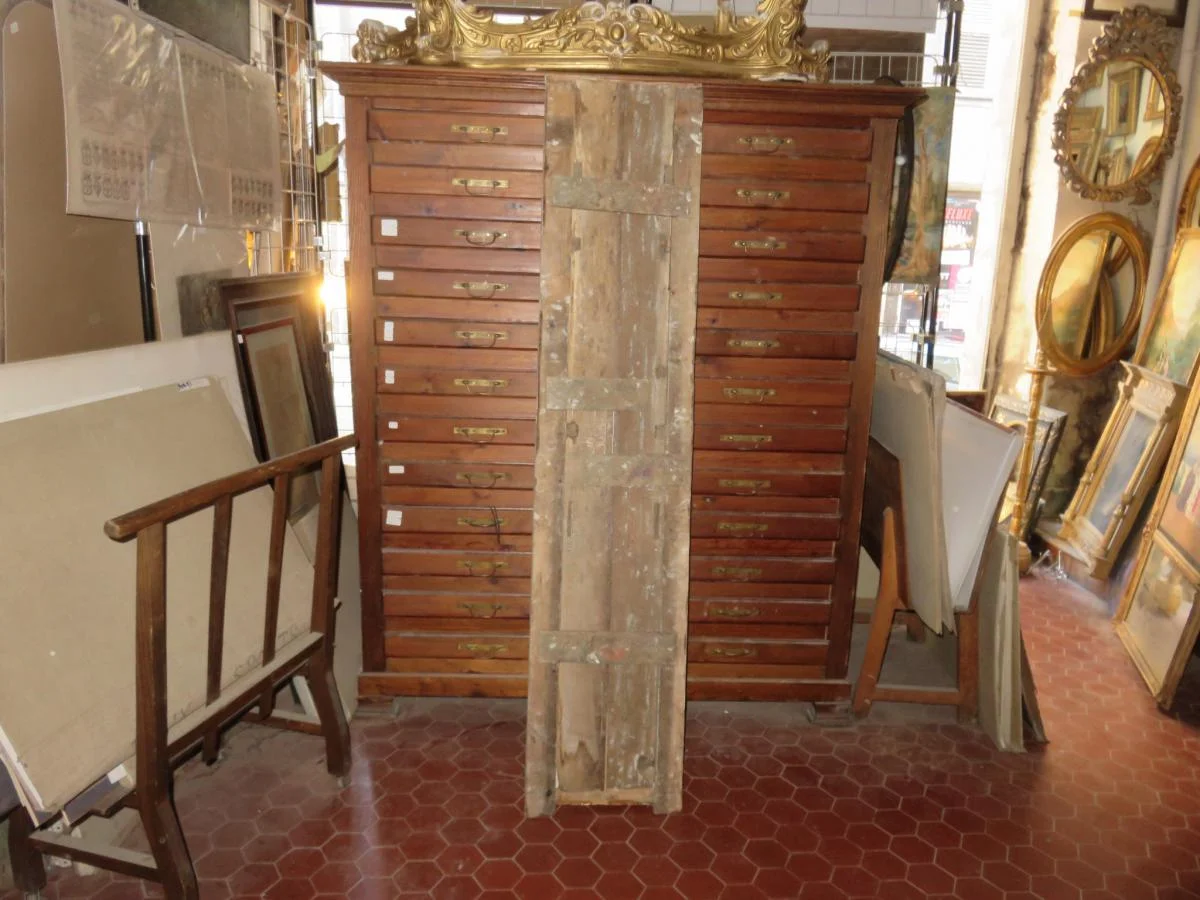 EIGHTEENTH CENTURY WOOD PANEL