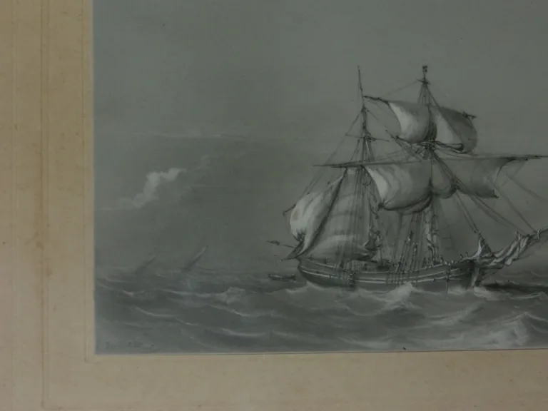 Deux Marines, Dessins époque 19ème.