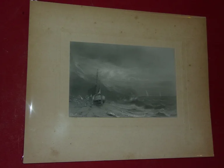 Deux Marines, Dessins époque 19ème.