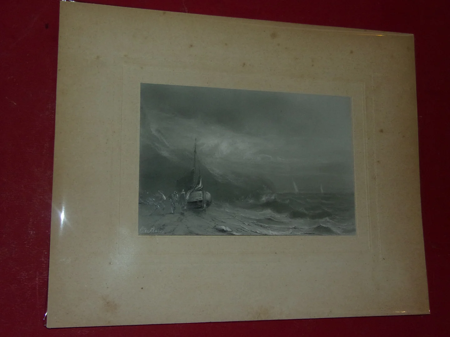 Deux Marines, Dessins époque 19ème.
