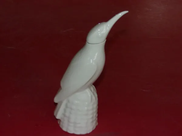 Le  " Martin Pécheur "porcelaine Sandoz Edouart édité Haviland Limoges, Art Déco.