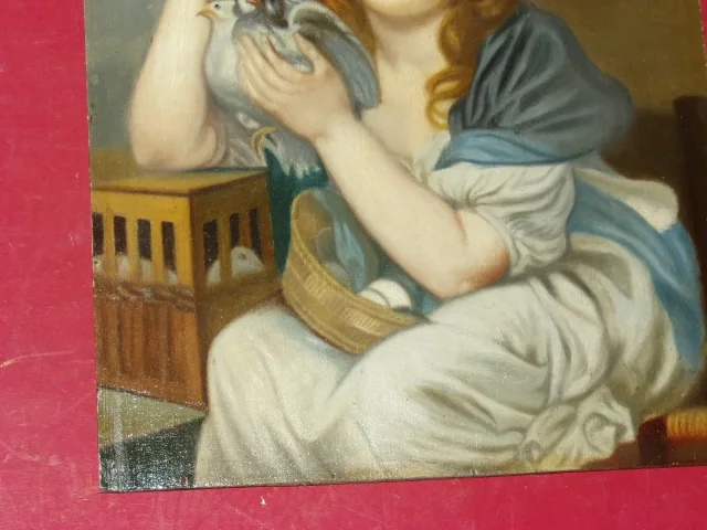 NINETEENTH CENTURY OIL ON PANEL