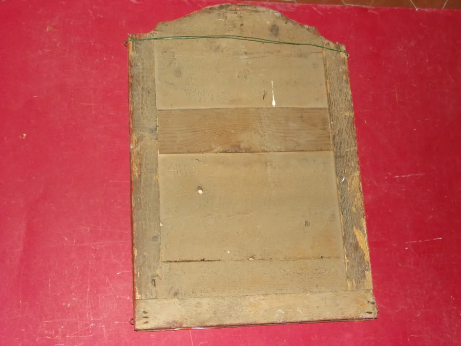 Un Porte miniatures, médaillons Reliquaires....   époque Louis XVI, En Bois Doré.