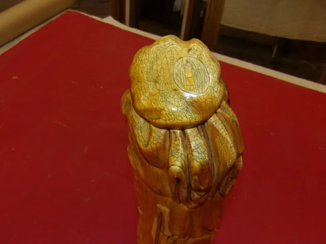 Sculpture En Ivoire, Sage Chinois Des Années 30.