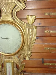 LOUIS XVI PERIOD BAROMETER THERMOMETER