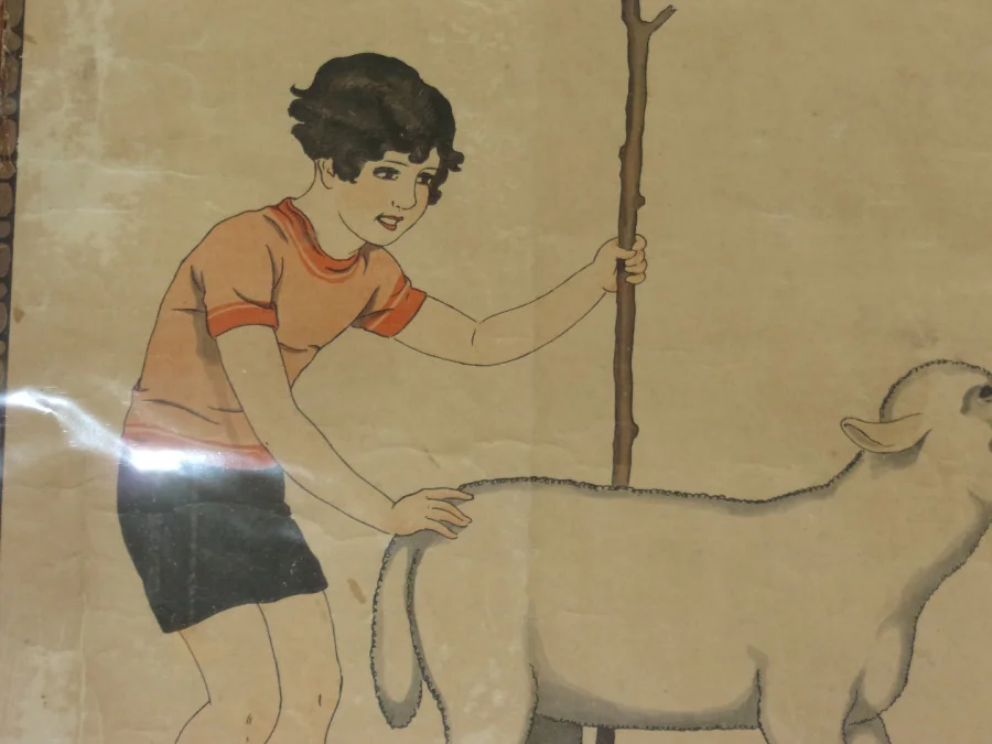 "jeux d'Enfants", Gravure Des Années 1930.