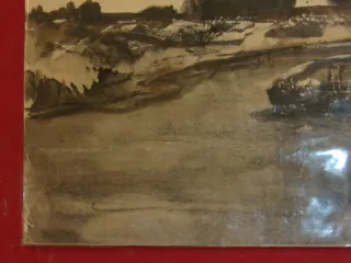 AQUARELL signiert Charles Bichet,