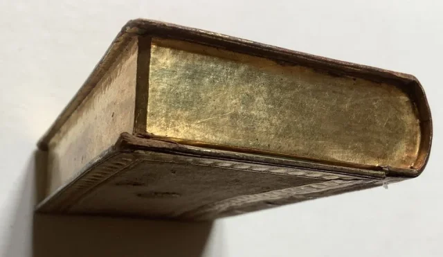Boîte En Trompe L’œil De Livre  Début 19ème.