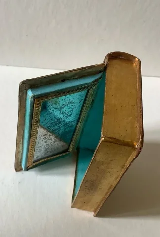 Boîte En Trompe L’œil De Livre  Début 19ème.