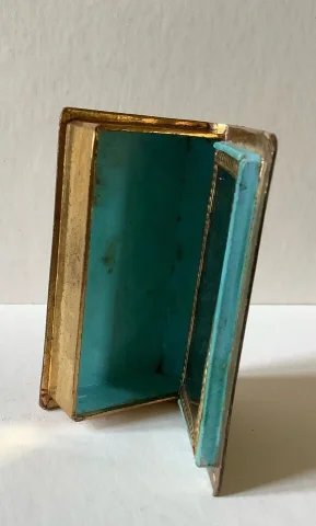 Boîte En Trompe L’œil De Livre  Début 19ème.