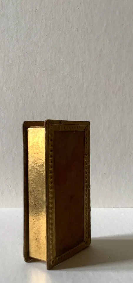 Boîte En Trompe L’œil De Livre  Début 19ème.
