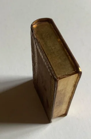 Boîte En Trompe L’œil De Livre  Début 19ème.
