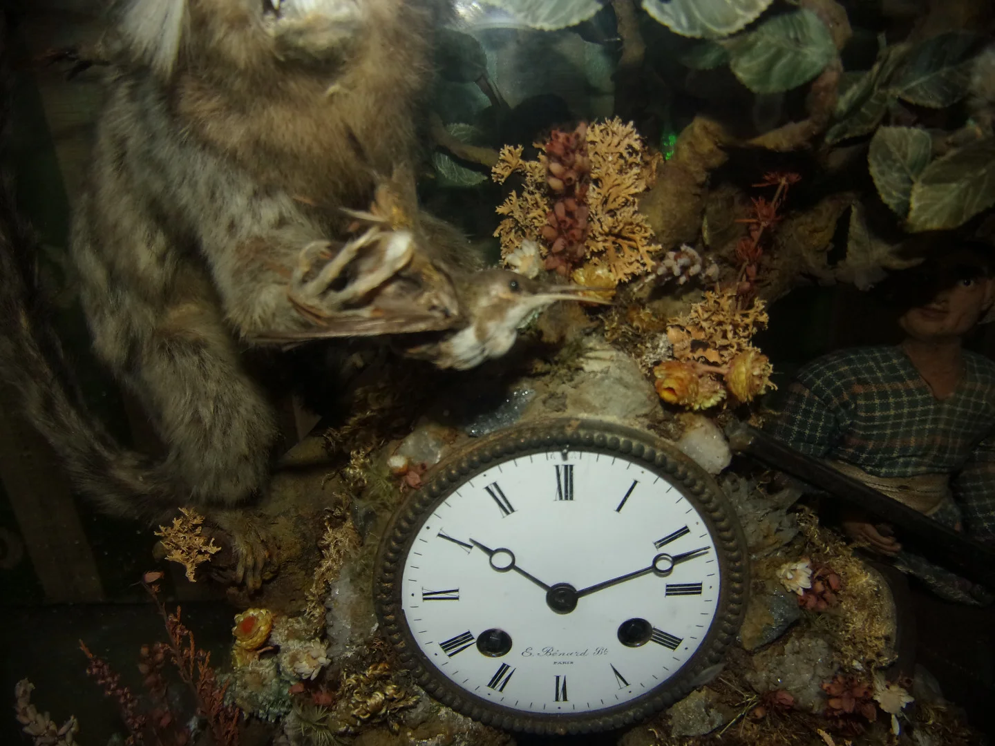 OROLOGIO SOTTO IL GLOBO DI VETRO