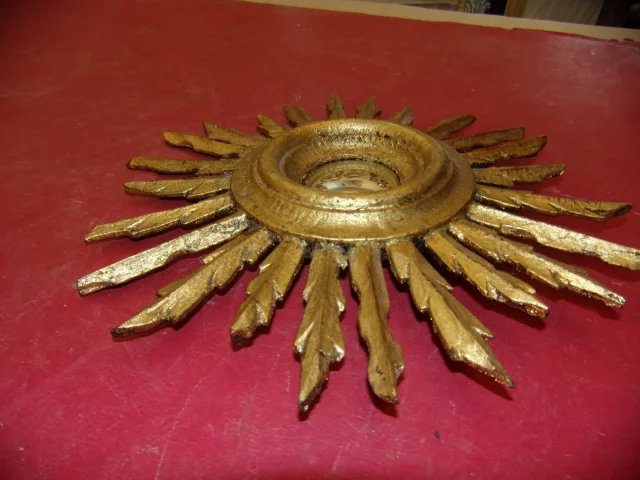NINETEENTH CENTURY CONVEX MIRROR.