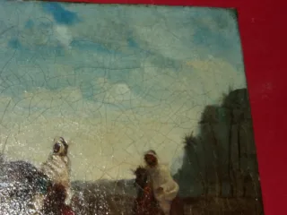 Scène Orientaliste, Tableau époque 19ème.