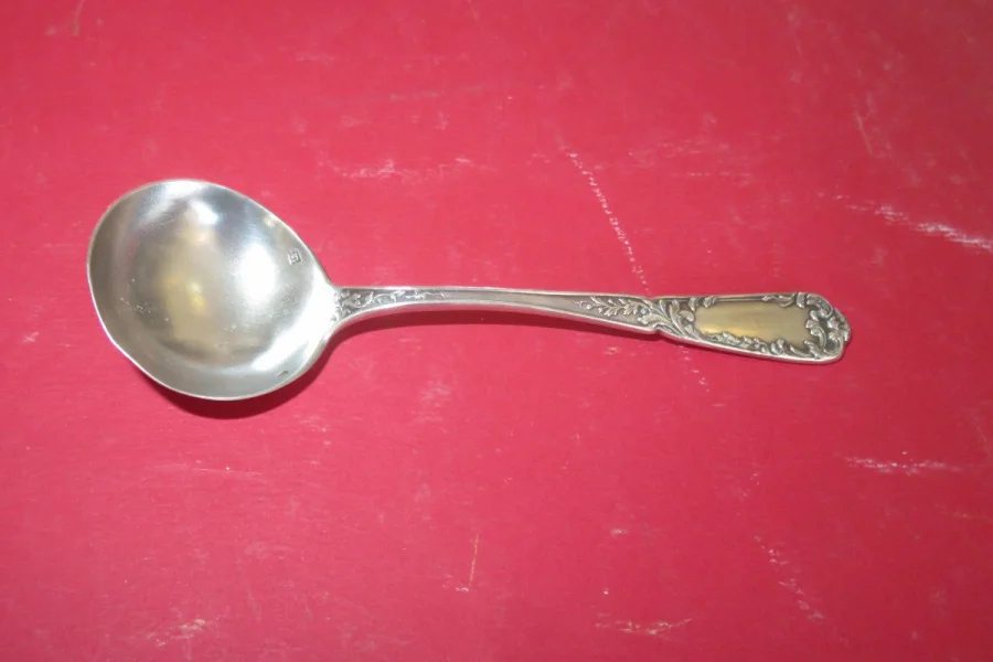 Coffret  :  Pince à Sucre, Pelle à Sel Et Louche à Moutarde En Argent, époque Fin 19ème