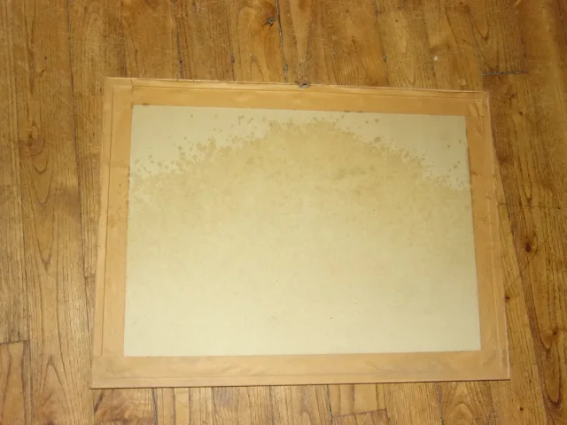 Scène De Jeu ( Go), Dessin Sur Papier De Riz,  époque 19 ème.