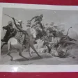 La " Chasse Aux Lions" , Gravure Orientaliste époque 19ème.