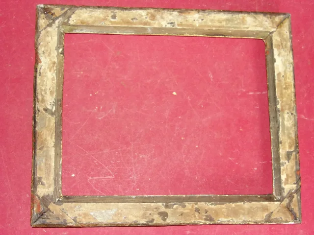 Cadre époque 17ème, Louis XIV  En Bois Doré.