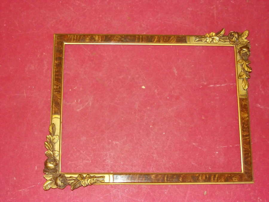 Cadre En Bois  époque Début 20 ème,  Art Nouveau.
