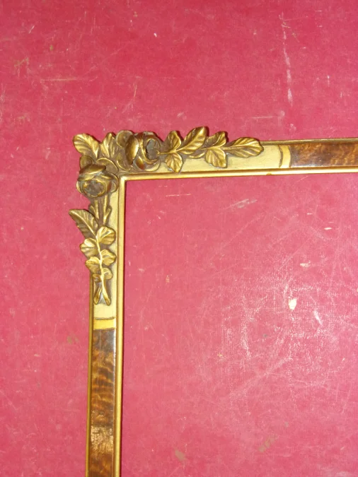 Cadre En Bois  époque Début 20 ème,  Art Nouveau.
