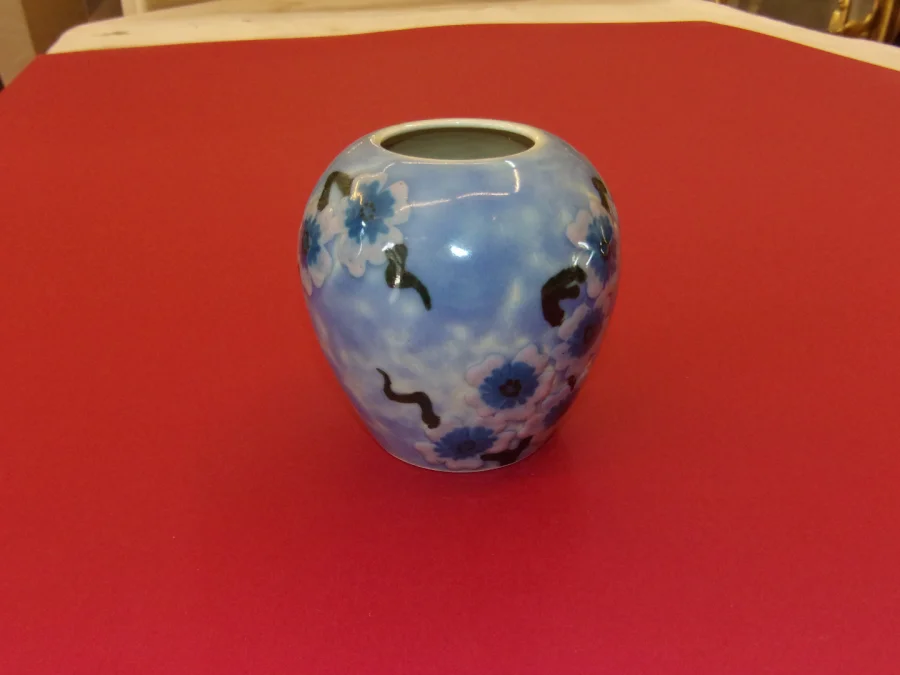 Camille Tharaud, Limoges Porcelain, Small Vase, Art Deco Period,