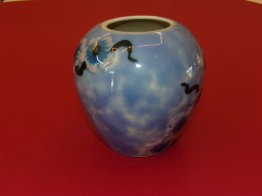Camille Tharaud, Limoges Porcelain, Small Vase, Art Deco Period,