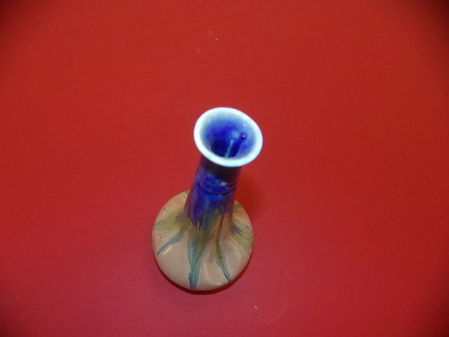 Petit Vase,  Grès, Signé Méténier,  époque Début 20 ème.