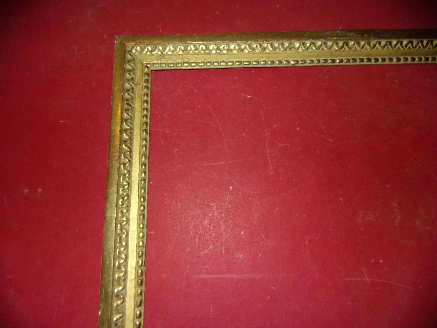 18th Century Frame, Louis XVI, In Gilded Wood.
