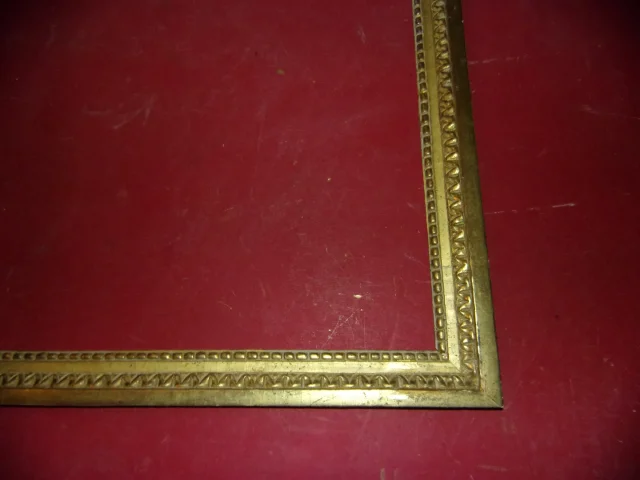 18th Century Frame, Louis XVI, In Gilded Wood.
