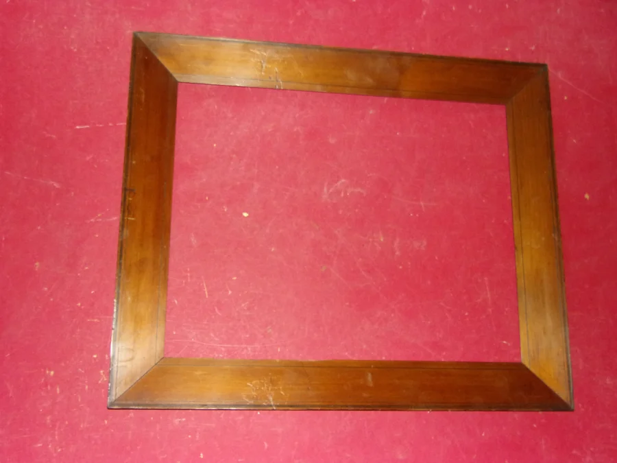 Paire de Cadres En Bois  Pitchpin, époque 19ème.
