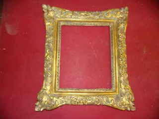 Late 17th Century Louis XIV Period Frame In Gilded Wood.