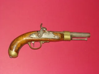 Gendarme Pistol, Model 1822, 19th Century.