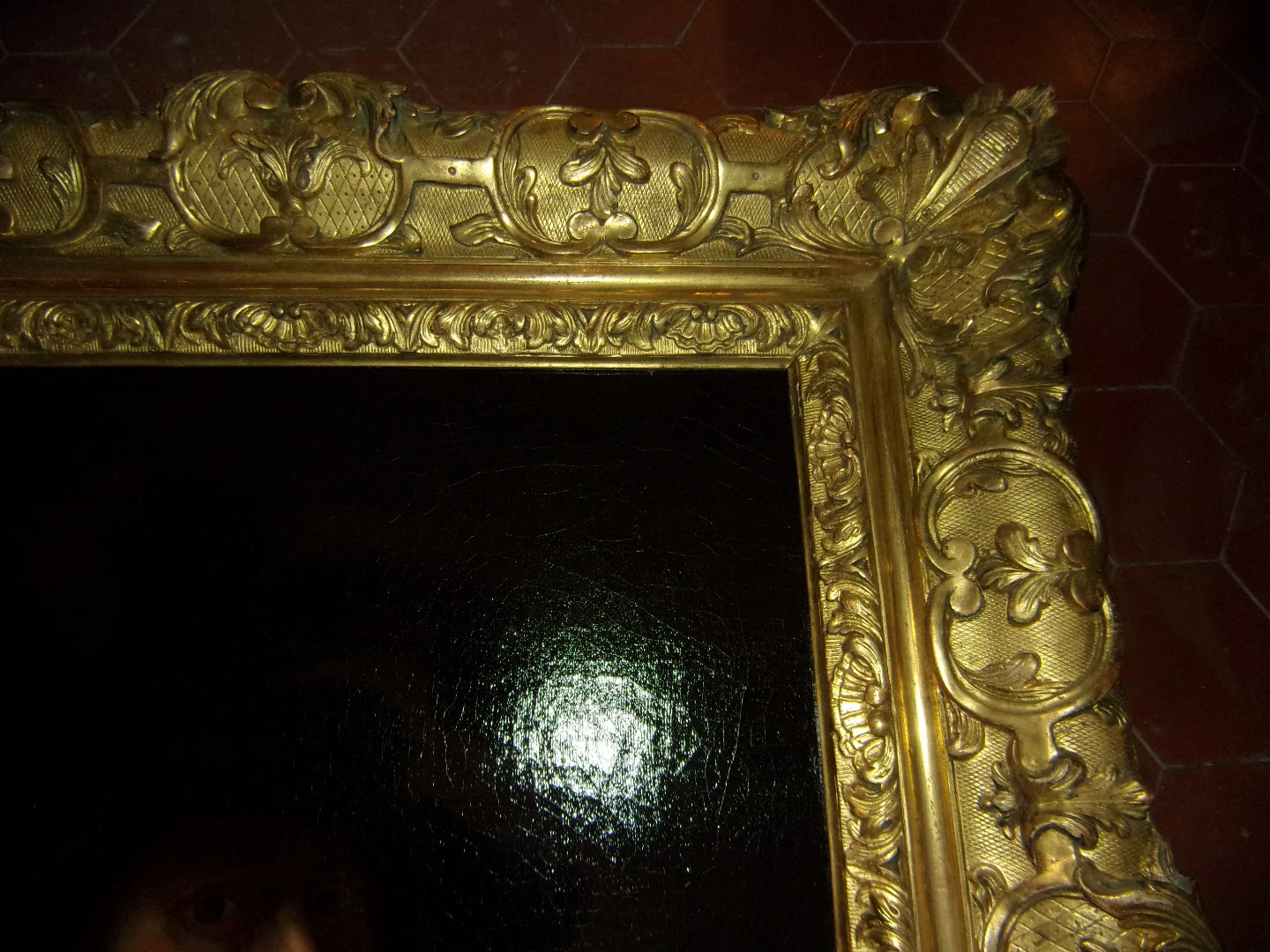 Portrait de Rembrandt tableau époque 19ème.
