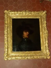Portrait Of Rembrandt, Painting From The 19th Century.