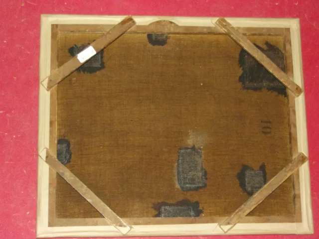 Ville Orientale animée, tableau époque 19 ème.