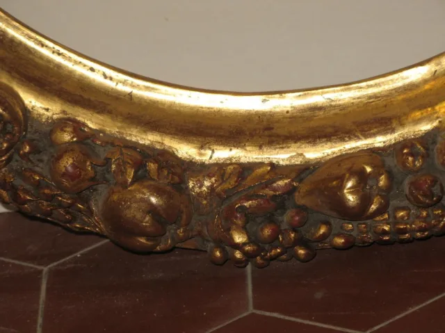 OVAL GILTHOLZRAHMEN