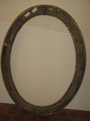 OVAL GILTHOLZRAHMEN
