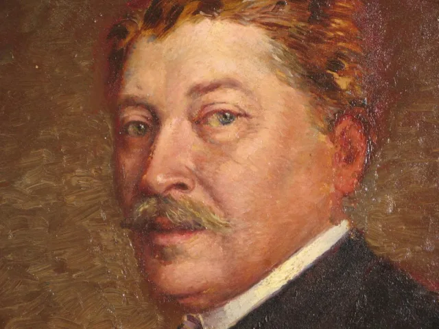 PORTRET VAN CM DELIN DATUM 1909