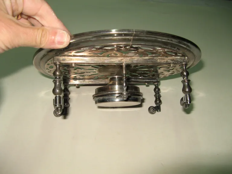SILBER PLATTE DISH WÄRMER