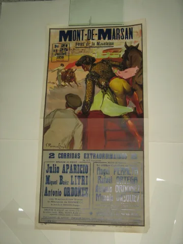 Affiche ancienne de Tauromachie.
