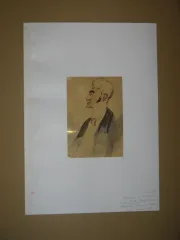 19th C PORTRAIT ATTRIBUTED TO HENRY MONNIER