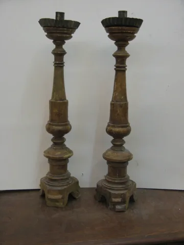 COPPIA DI CANDELIERI