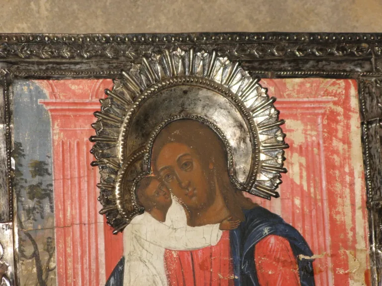 Icône Crétoise, époque début 19ème.