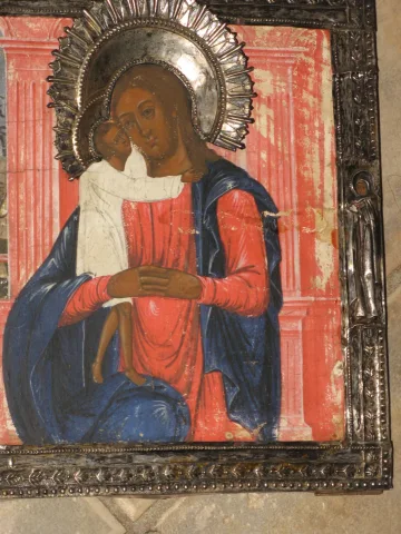 Icône Crétoise, époque début 19ème.