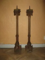 Paar 18. C Kerzenhalter