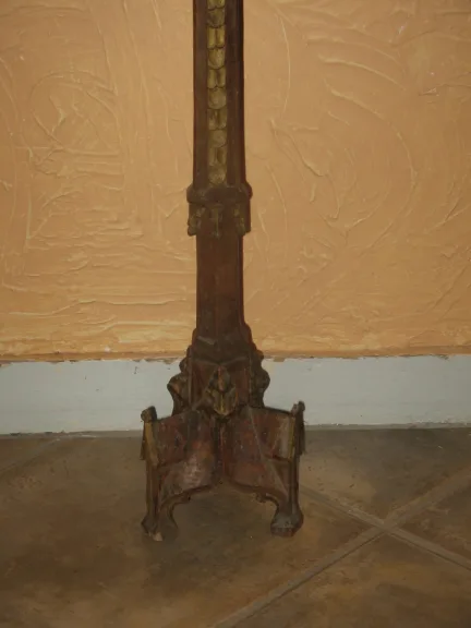 Paire de chandeliers, époque 18ème.